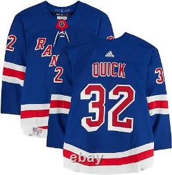 Game Used Jonathan Quick New York Rangers Jersey Item#13470922 COA
