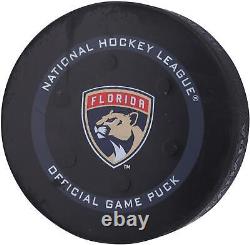 Game Used Panthers Unsigned Puck Fanatics Authentic COA Item#12105968