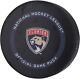 Game Used Panthers Unsigned Puck Fanatics Authentic Coa Item#12105968