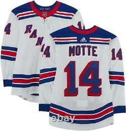 Game Used Tyler Motte New York Rangers Jersey