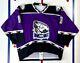 Game Worn Used Indianapolis Ice Chl Hockey Jersey Alternate Ot Sports 2000-2001