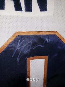 Greenville Road Warriors Kyle Jean Autographed Game Worn Jersey ECHL Hockey