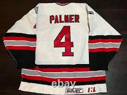 IHL Kansas City Blades #4 Drew Palmer Game Worn Jersey