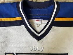 Igor Valeev Game Used Worn St Louis Blues White Jersey