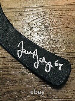 JAROMIR JAGR Autographed CHRISTIAN GAME HOCKEY STICK Pittsburgh Penguins