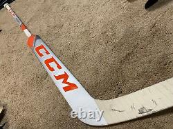 JOHN GIBSON 19'20 Anaheim Ducks Game Used Goalie Hockey Stick NHL COA 1