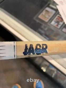 Jaromir Jagr Penguins Game Un Used Canadien Hockey Stick Signed Jsa 75/100