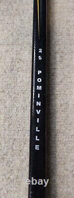Jason Pominville Game Used Signed Buffalo Sabres Hockey Stick