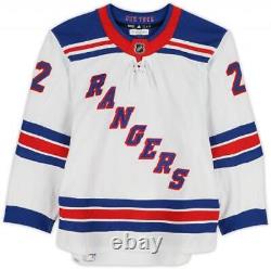 Jonny Brodzinski New York Rangers Game-Used #22 White Set 3 Jersey Item#13365271