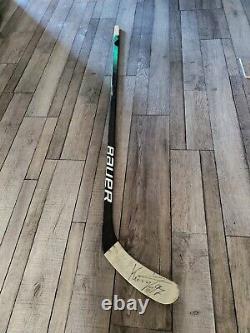Kirill Kaprizov Game Used Hockey Stick Signed/Autographed 2021-22 WILD Season