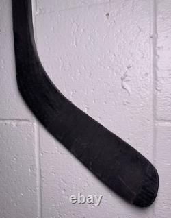 Kris King signed autographed game used hockey stick 17425