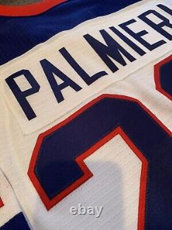 Kyle Palmieri Game-Worn/Used 2011 WJC USA Hockey 1960s Throwback Jersey MeiGray