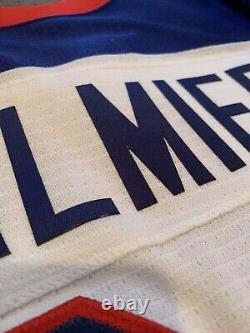 Kyle Palmieri Game-Worn/Used 2011 WJC USA Hockey 1960s Throwback Jersey MeiGray