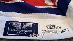 Kyle Palmieri Game-Worn/Used 2011 WJC USA Hockey 1960s Throwback Jersey MeiGray