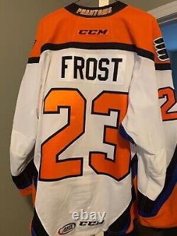 Lehigh Valley Phantoms Philadelphia Flyers Morgan Frost Game Issued Jersey