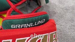 Mikael Granlund Minnesota Wild Game Worn Warrior Luxe Pro Stock Hockey Gloves 14