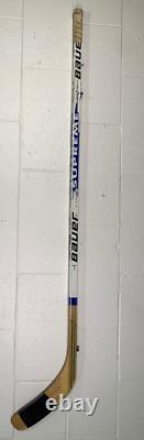 Mike Hough signed autographed game used hockey stick 17432