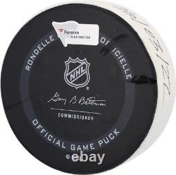 Montreal Canadiens Game-Used Puck vs. Toronto Maple Leafs on March 26, 2022