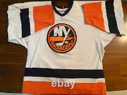 NHL Game Official New York Islanders 2002 Jersey Size 52 (With Girdle Strap!)