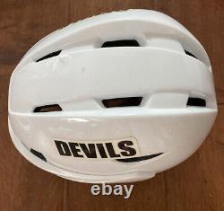 NHL Nick Palmeri New Jersey Devils Game Used Hockey Helmet