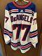New York Rangers Game Used Jersey 1994 Night Tony Deangelo Signed