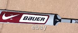 Nikolai Khabibulin Game Used Bauer Hockey Stick Blackhawks Autographed Jsa