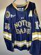 Notre Dame Hockey Jersey Alternate Captain Game Used Size 48