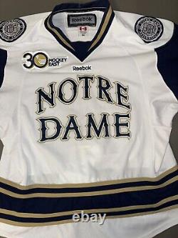 Notre Dame Hockey Jersey. Game Used Reebok Size 54