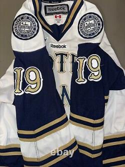 Notre Dame Hockey Jersey. Game Used Reebok Size 54
