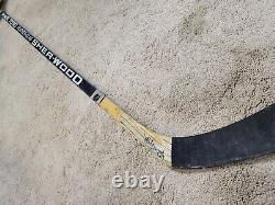 PHIL BOURQUE 90'91 Signed Cup Season Pittsburgh Penguins Game Used Hockey Stick