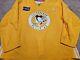 Pittsburgh Penguins Yellow Adidas Pro Player Practice Worn Used Jersey Size 58+