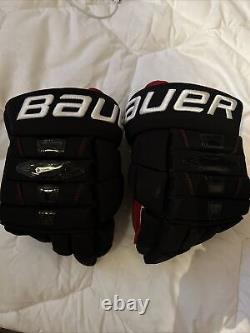 Patrick Kane Game used Gloves Autographed With Coa