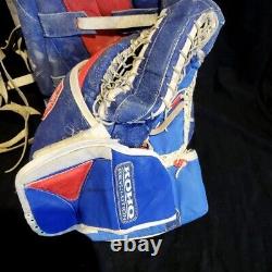 Patrick Roy Goalie Pads Game Worn Used KOHO Revolution 93-94 Montreal Canadiens