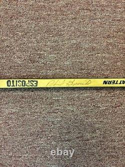 Phil Esposito Autographed Game Used Hockey Stick