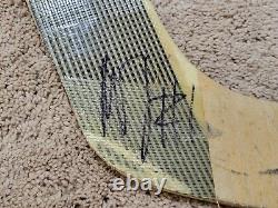 ROBERTO LUONGO 03'04 Signed Florida Panthers NHL Game Used Hockey Stick COA