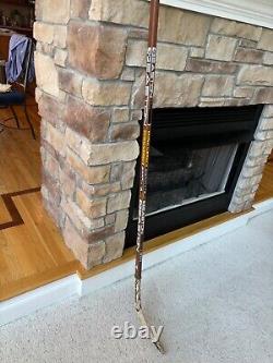 Rare Dino Ciccarelli Game Used Hockey Stick Stars, Lightning, Caps, Wings