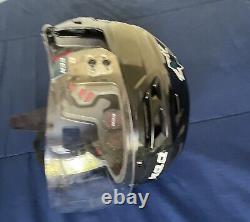 Ryan Carpenter Game Used Hockey Helmet San Jose Sharks