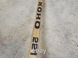STAN GILBERTSON 75'76 Pittsburgh Penguins Vintage NHL Game Used Hockey Stick COA