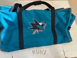 San Jose Sharks Player used equipment bag