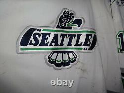 Seattle Thunderbirds CALVIN PICKARD Game Used Worn WHL Hockey Jersey 2008-2009