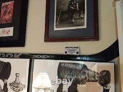Sidney Crosby Game Used Autographed Stick