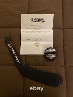 Sidney Crosby Game Used Stick Blade COA Included