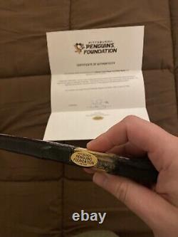 Sidney Crosby Game Used Stick Blade COA Included