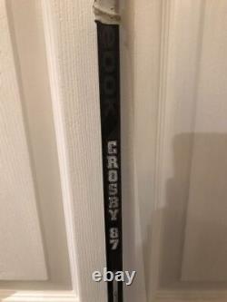 Sidney Crosby Pittsburgh Penguins NHL Game Used Hockey Stick Reebok Ribcore Rare