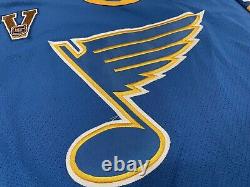St Louis Blues Team Issued Pro Stock Vintage Series Game Jersey Enforcer 54