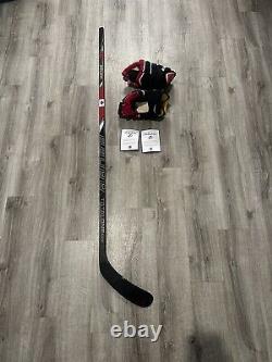Steven Stamkos Game Used Team Canada Hockey Stick And Gloves