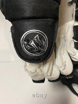 Troy Terry Game Used Worn ANAHEIM Ducks Hockey Gloves PHOTOMATCHED 2021-22
