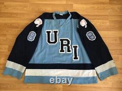 University of Rhode Island URI College Game worn hockey jersey