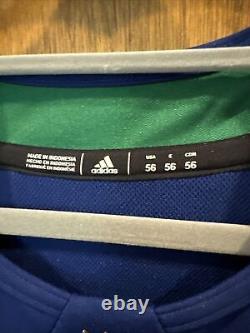 Vancouver Canucks Game Used Pride Night Warmup Signed Goldobin Sz 56