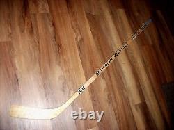 Vintage Game Used Edmonton Oilers Pat Price Sher-wood Hockey Stick Perfect, Rare